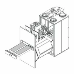 VMC Double Flux InspirAIR Top 450 M3/h Classic 8 VMC Double Flux InspirAIR Top 450 M3/h Classic -Schneider Electric Soldes inspirair top 11023475 450 classic 1