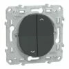 Interrupteur 2 Boutons Pour Volet Roulant 6AX Ovalis S340208 Anthracite 2 Interrupteur 2 Boutons Pour Volet Roulant 6AX Ovalis S340208 Anthracite -Schneider Electric Soldes interrupteur 2 boutons pour volet roulant 6ax ovalis s340208 anthracite