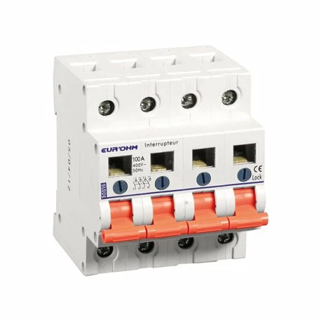 Interrupteur 4P 100A 4 Modules 3 Interrupteur 4P 100A 4 Modules