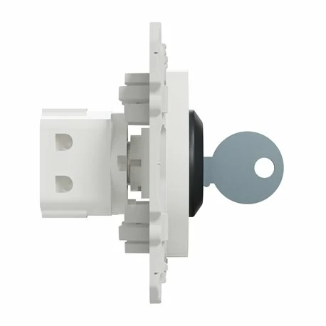 Interrupteur à Clé 3 Positions Odace S520286 Blanc 4 Interrupteur à Clé 3 Positions Odace S520286 Blanc – Image 2