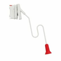 Interrupteur à Corde NO/NF 10A Unica NU322620 Blanc Antibactérien 2 Modules Mécanisme Seul -Schneider Electric Soldes interrupteur a corde no nf 10a unica nu322620 blanc antibacterien 2 modules mecanisme seul 5