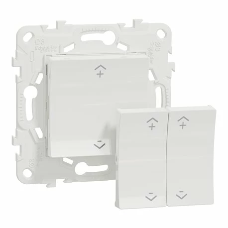 Schneider Electric Interrupteur Centralisé Sans Fil Wiser Unica NU557120W 2 Ou 4 BP Blanc Antibactérien 3 Schneider Electric Interrupteur Centralisé Sans Fil Wiser Unica NU557120W 2 Ou 4 BP Blanc Antibactérien