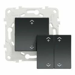 Schneider Electric Interrupteur Centralisé Sans Fil Wiser Unica NU557154W 2 Ou 4 BP Anthracite -Schneider Electric Soldes interrupteur centralise sans fil wiser unica nu557154w 2 ou 4 bp anthracite 7