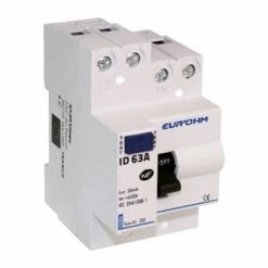 Interrupteur Différentiel 63A Connexion Haut/Haut Classe AC