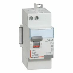Legrand Interrupteur Differentiel DX3 2P 230V 63A AC 30mA 411650