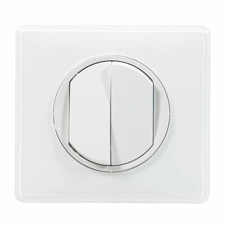Interrupteur Double Ou Va Et Vient Complet Avec Plaque Céliane Soft 10A Blanc 099566 4 Interrupteur Double Ou Va Et Vient Complet Avec Plaque Céliane Soft 10A Blanc 099566 – Image 2