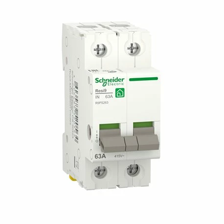 Schneider Electric Interrupteur Sectionneur Resi9 R9PS263 2P 63 A 2 NO 3 Schneider Electric Interrupteur Sectionneur Resi9 R9PS263 2P 63 A 2 NO