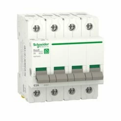Schneider Electric Interrupteur Sectionneur Resi9 R9PS463 4P 63 A 4 NO