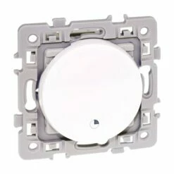 Interrupteur Temporisé Programmable Square Blanc