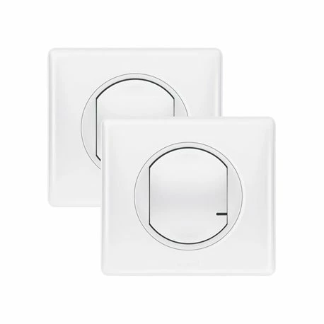 Va-et-vient D'éclairage Céliane Sans Fils Complet 067632 Blanc 6 Va-et-vient D'éclairage Céliane Sans Fils Complet 067632 Blanc – Image 4