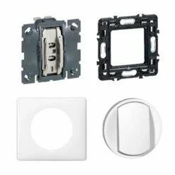 Interrupteur Ou Va Et Vient Complet Avec Plaque Céliane Soft 10A Blanc 099565 7 Interrupteur Ou Va Et Vient Complet Avec Plaque Céliane Soft 10A Blanc 099565 -Schneider Electric Soldes interrupteur va et vient complet celiane blanc 067001068001066631080251 2