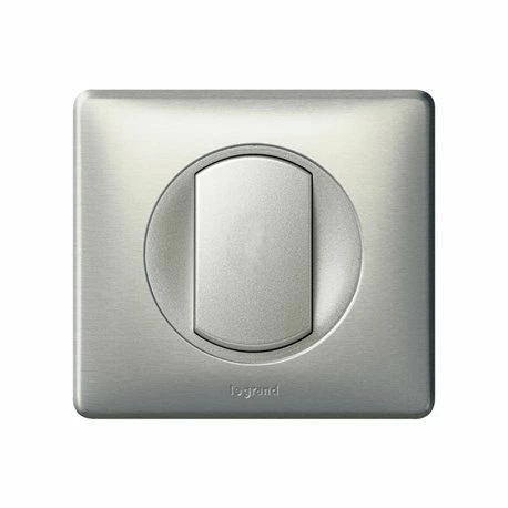 Interrupteur Ou Va Et Vient Complet Avec Plaque Céliane Soft Titane 099975 3 Interrupteur Ou Va Et Vient Complet Avec Plaque Céliane Soft Titane 099975