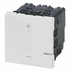 Interrupteur Variateur Toutes Lampes 2 Fils Mosaic 2 Modules Blanc 078407A 7 Interrupteur Variateur Toutes Lampes 2 Fils Mosaic 2 Modules Blanc 078407A -Schneider Electric Soldes interrupteur variateur toutes lampes 2 fils mosaic 2 modules blanc 078407a 2