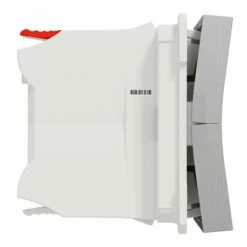 Interrupteur Volet-roulant 3 Touches 6A Unica NU320830 Aluminium 2 Modules Mécanisme Seul -Schneider Electric Soldes interrupteur volet roulant 3 touches 6a unica nu320830 aluminium 2 modules mecanisme seul 3