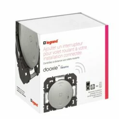 Legrand Interrupteur Volet Roulant Et Store Filaire Connecté Dooxie With Netatmo Alu 600186A -Schneider Electric Soldes interrupteur volet roulant et store filaire connecte dooxie with netatmo alu 600186a 3