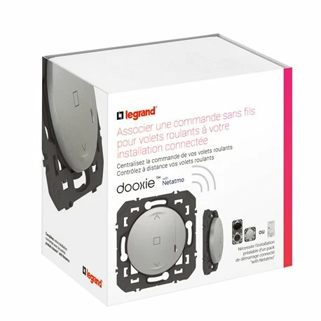 Legrand Interrupteur Volet Roulant Et Store Sans Fils Connecté Dooxie With Netatmo Alu 600187A 7 Legrand Interrupteur Volet Roulant Et Store Sans Fils Connecté Dooxie With Netatmo Alu 600187A – Image 5