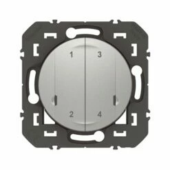 Legrand Interrupteur Volet Roulant, Prises Et Lumière 4 Scénarios Sans Fils Dooxie With Netatmo Alu 600191A 11 Legrand Interrupteur Volet Roulant, Prises Et Lumière 4 Scénarios Sans Fils Dooxie With Netatmo Alu 600191A -Schneider Electric Soldes interrupteur volet roulant prises et lumiere 4 scenarios sans fils dooxie with netatmo alu 600191a 1