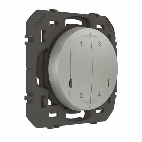 Legrand Interrupteur Volet Roulant, Prises Et Lumière 4 Scénarios Sans Fils Dooxie With Netatmo Alu 600191A 10 Legrand Interrupteur Volet Roulant, Prises Et Lumière 4 Scénarios Sans Fils Dooxie With Netatmo Alu 600191A – Image 8