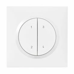 Legrand Interrupteur Volet Roulant, Prises Et Lumière 4 Scénarios Sans Fils, Sans Pile Self-e Dooxie With Netatmo Blanc 600091L -Schneider Electric Soldes interrupteur volet roulant prises et lumiere 4 scenarios sans fils sans pile self e dooxie with netatmo blanc 600091l 2