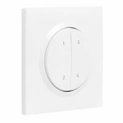 Legrand Interrupteur Volet Roulant, Prises Et Lumière 4 Scénarios Sans Fils, Sans Pile Self-e Dooxie With Netatmo Blanc 600091L -Schneider Electric Soldes interrupteur volet roulant prises et lumiere 4 scenarios sans fils sans pile self e dooxie with netatmo blanc 600091l 4