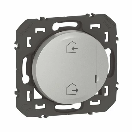 Legrand Interrupteur Volet Roulant, Prises Et Lumière Départ/Arrivée Sans Fils Dooxie With Netatmo Alu 600185A 3 Legrand Interrupteur Volet Roulant, Prises Et Lumière Départ/Arrivée Sans Fils Dooxie With Netatmo Alu 600185A