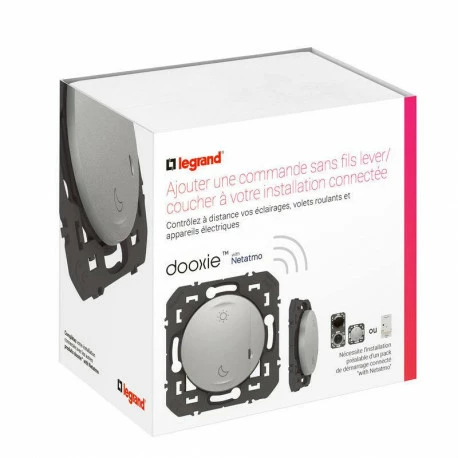 Legrand Interrupteur Volet Roulant, Prises Et Lumière Lever/Coucher Sans Fils Dooxie With Netatmo Alu 600184A 4 Legrand Interrupteur Volet Roulant, Prises Et Lumière Lever/Coucher Sans Fils Dooxie With Netatmo Alu 600184A – Image 2