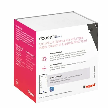 Legrand Interrupteur Volet Roulant, Prises Et Lumière Sans Fils à Pile Lever/Coucher Connecté Dooxie With Netatmo Blanc 600084A 7 Legrand Interrupteur Volet Roulant, Prises Et Lumière Sans Fils à Pile Lever/Coucher Connecté Dooxie With Netatmo Blanc 600084A – Image 5
