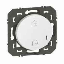 Legrand Interrupteur Volet Roulant, Prises Et Lumière Sans Fils Départ/Arrivée Connecté Dooxie With Netatmo Blanc 600085A