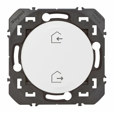 Legrand Interrupteur Volet Roulant, Prises Et Lumière Sans Fils, Sans Pile Départ/Arrivée Connecté Self-e Dooxie With Netatmo Blanc 6000 4 Legrand Interrupteur Volet Roulant, Prises Et Lumière Sans Fils, Sans Pile Départ/Arrivée Connecté Self-e Dooxie With Netatmo Blanc 6000 – Image 2