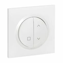 Legrand Interrupteur Volet Roulant Sans Fils, Sans Pile Self-e Dooxie With Netatmo Blanc 600087L -Schneider Electric Soldes interrupteur volet roulant sans fils sans pile self e dooxie with netatmo blanc 600087l 3