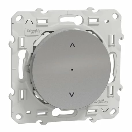 Interrupteur Volet-roulant Wiser Odace S530567W 4 A Zigbee Alu 3 Interrupteur Volet-roulant Wiser Odace S530567W 4 A Zigbee Alu