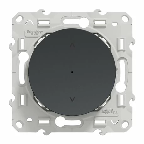 Interrupteur Volet-roulant Wiser Odace S540567W 4 A Zigbee Anthracite 4 Interrupteur Volet-roulant Wiser Odace S540567W 4 A Zigbee Anthracite – Image 2