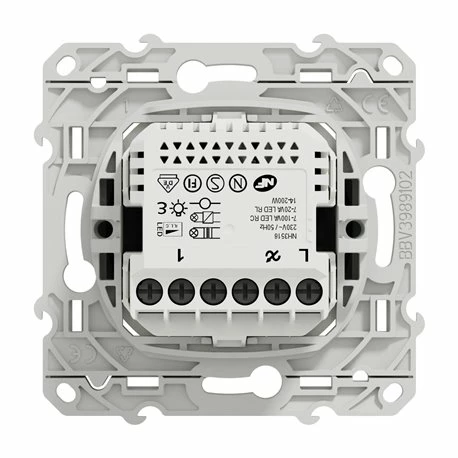 Interrupteur Volet-roulant Wiser Odace S540567W 4 A Zigbee Anthracite 10 Interrupteur Volet-roulant Wiser Odace S540567W 4 A Zigbee Anthracite – Image 8