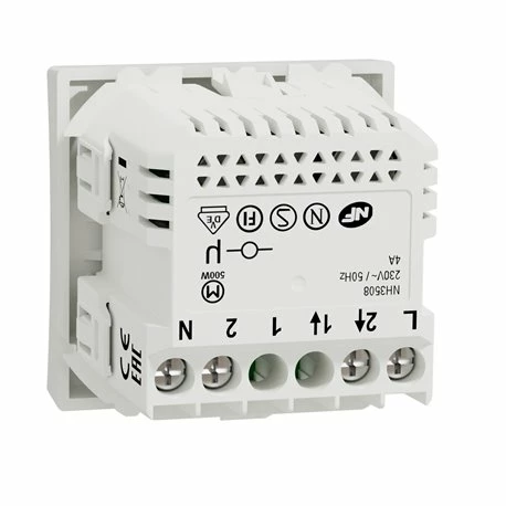 Schneider Electric Interrupteur Volet-roulant Wiser Unica NU350818W 4 A Zigbee Blanc Mécanisme Seul 5 Schneider Electric Interrupteur Volet-roulant Wiser Unica NU350818W 4 A Zigbee Blanc Mécanisme Seul – Image 3