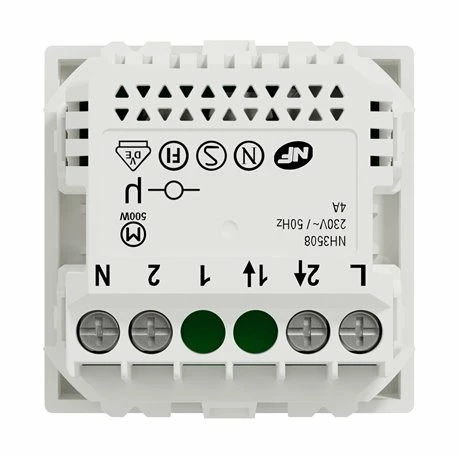 Schneider Electric Interrupteur Volet-roulant Wiser Unica NU350818W 4 A Zigbee Blanc Mécanisme Seul 6 Schneider Electric Interrupteur Volet-roulant Wiser Unica NU350818W 4 A Zigbee Blanc Mécanisme Seul – Image 4