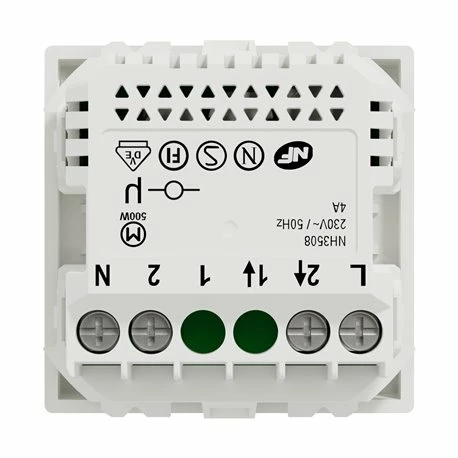 Schneider Electric Interrupteur Volet-roulant Wiser Unica NU350820W 4 A Zigbee Blanc Antimicrobien Mécanisme Seul 8 Schneider Electric Interrupteur Volet-roulant Wiser Unica NU350820W 4 A Zigbee Blanc Antimicrobien Mécanisme Seul – Image 6