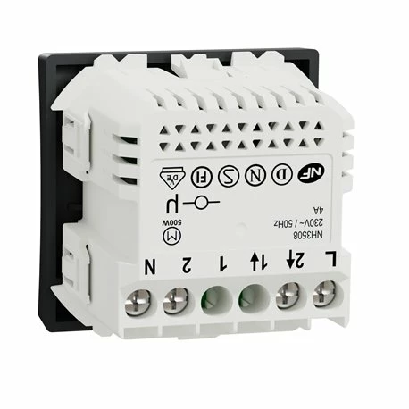 Schneider Electric Interrupteur Volet-roulant Wiser Unica NU350854W 4 A Zigbee Anthracite Mécanisme Seul 8 Schneider Electric Interrupteur Volet-roulant Wiser Unica NU350854W 4 A Zigbee Anthracite Mécanisme Seul – Image 6