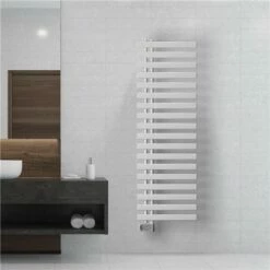 Sèche Serviette électrique Kalimba 500 Watts, Mât à Gauche