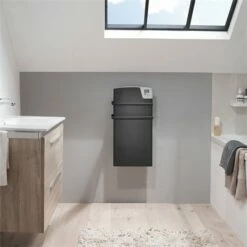 Atlantic Sèche Serviette électrique Kéa 600+800 Watts, Gris