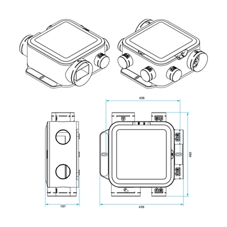 VMC Simple Flux EasyHOME Auto Compact Kit Avec BIP 7 VMC Simple Flux EasyHOME Auto Compact Kit Avec BIP – Image 5