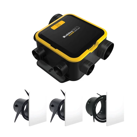 VMC Simple Flux EasyHOME Auto Compact Kit Avec ColorLINE 3 VMC Simple Flux EasyHOME Auto Compact Kit Avec ColorLINE