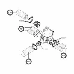 VMC Hygroréglable EasyHOME Hygro Premium Kit Groupe + Bouches ELEC Micro Watt 9 VMC Hygroréglable EasyHOME Hygro Premium Kit Groupe + Bouches ELEC Micro Watt -Schneider Electric Soldes kit easyhome hygro premium mw 11033034 aldes avec bouche bahia curve elec 1