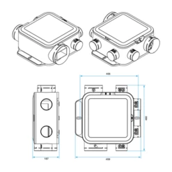 VMC Simple Flux EasyHOME PureAIR Compact Premium Kit Avec Bouches Et Entrées D'air 14 VMC Simple Flux EasyHOME PureAIR Compact Premium Kit Avec Bouches Et Entrées D'air -Schneider Electric Soldes kit easyhome pureair compact premium 11033060 aldes 3