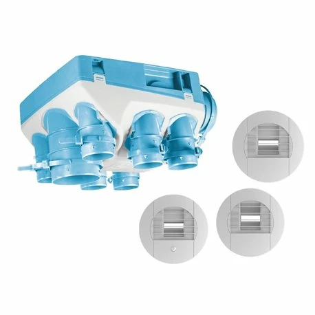 VMC Hygroréglable Ozeo ST 2 18 W-Th-C Moteur+bouches 3 VMC Hygroréglable Ozeo ST 2 18 W-Th-C Moteur+bouches