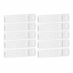 Schneider Electric Lot De 10 Brides Câbles Resi9 R9H13538 Pour Goulotte 13 Modules