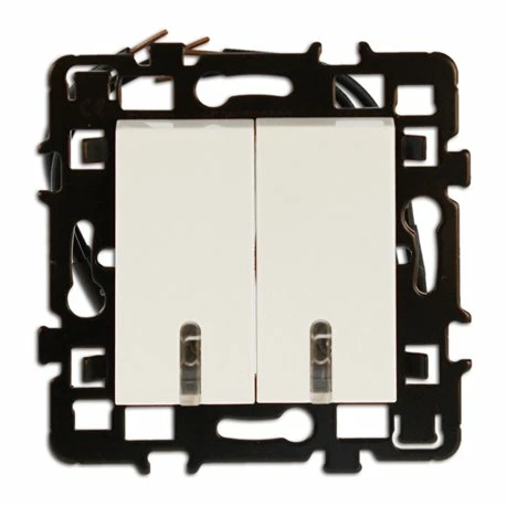 Lot De 10 Commandes Combiné Poussoir Avec Voyant Blanc 4 Lot De 10 Commandes Combiné Poussoir Avec Voyant Blanc – Image 2