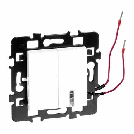 Lot De 10 Commandes Combiné Va Et Vient Avec Et Sans Voyant Blanc 4 Lot De 10 Commandes Combiné Va Et Vient Avec Et Sans Voyant Blanc – Image 2