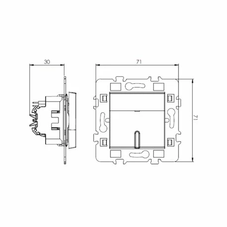 Lot De 10 Commandes Poussoir à Fermeture Avec Porte-étiquette Avec Voyant Bleu Blanc 5 Lot De 10 Commandes Poussoir à Fermeture Avec Porte-étiquette Avec Voyant Bleu Blanc – Image 3