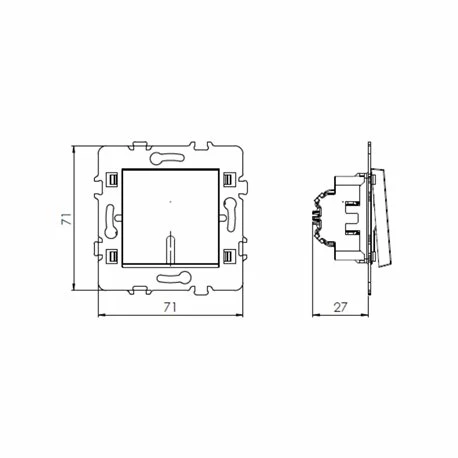 Lot De 10 Commandes Poussoir à Fermeture Avec Voyant Bleu Blanc 5 Lot De 10 Commandes Poussoir à Fermeture Avec Voyant Bleu Blanc – Image 3