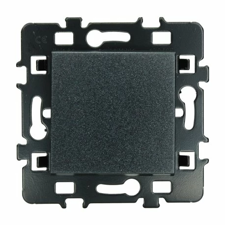 Lot De 10 Commandes Poussoir à Fermeture Sans Voyant Anthracite 4 Lot De 10 Commandes Poussoir à Fermeture Sans Voyant Anthracite – Image 2